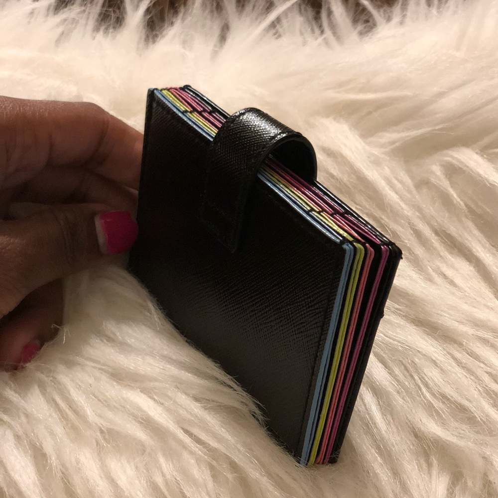 🌈 Victoria’s Secret Rainbow Accordion Card Case - Picture 7 of 7